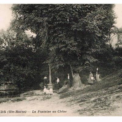 La fontaine au chêne