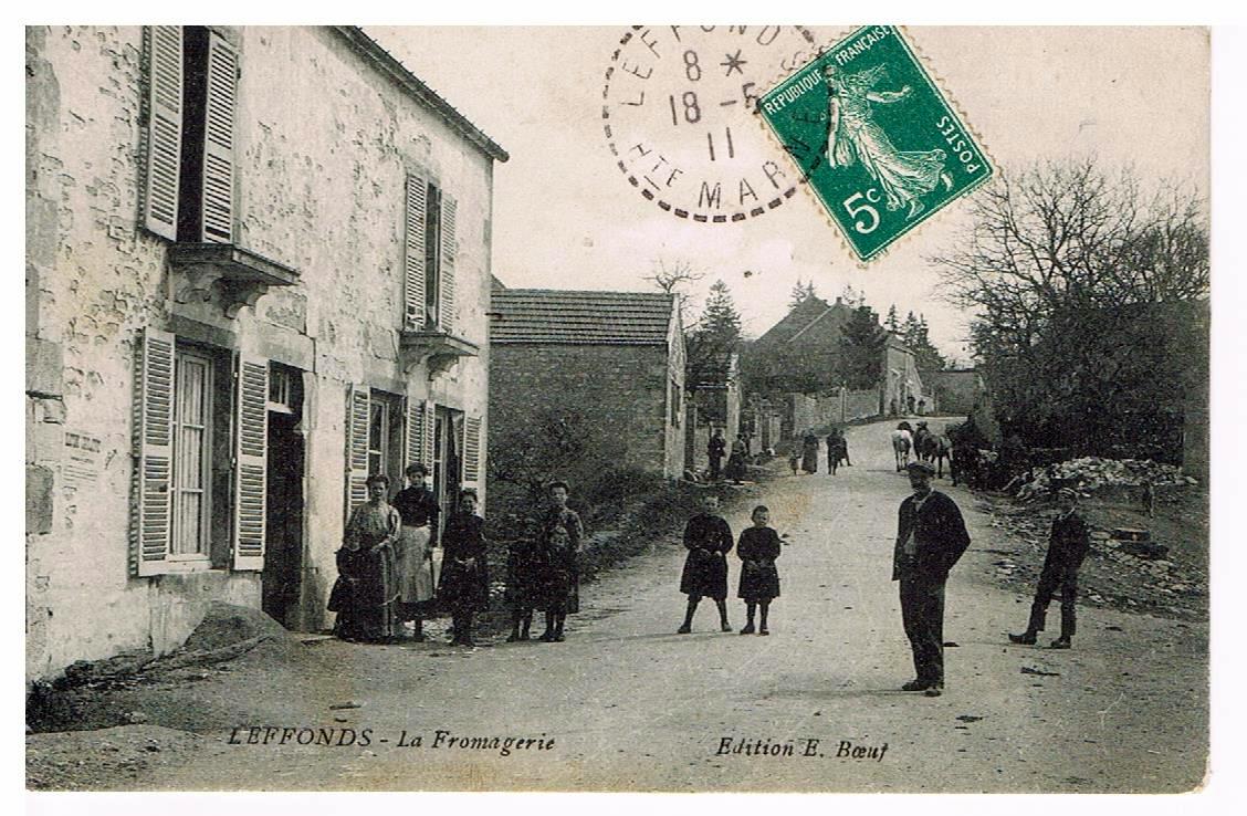 La fromagerie en 1911