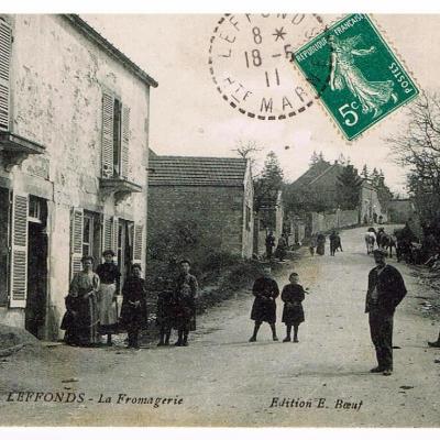 La fromagerie en 1911