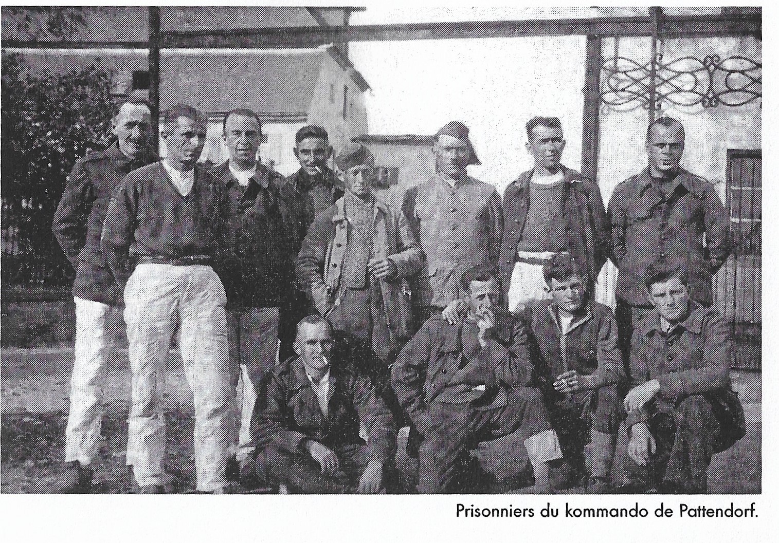 Georges Dauvé et ses copains prisonniers