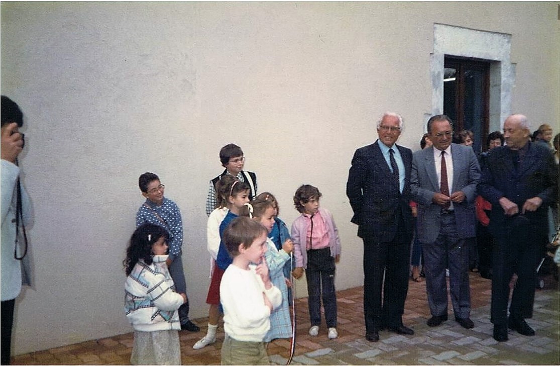 Inauguration salle polyvalente en1985