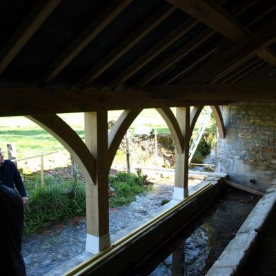 Rénovation du lavoir-avril 2015