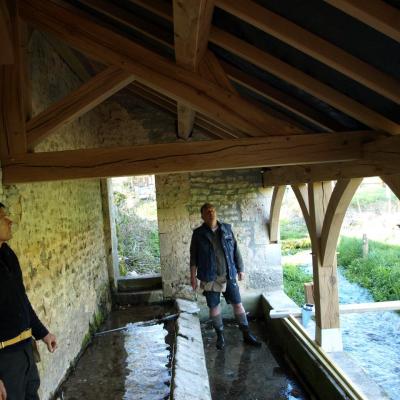 Rénovation du lavoir-avril 2015