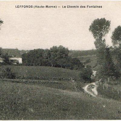 Chemin des fontaines