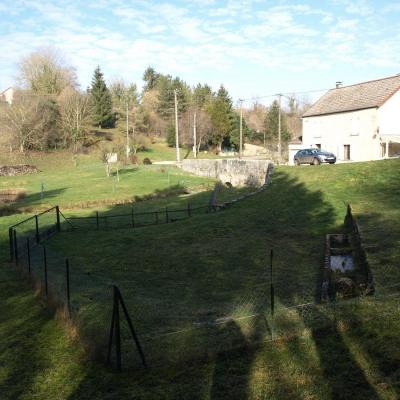 Le vallon traversé par le ruisseau des Sointures