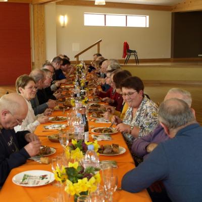 Repas des ainés le 08 mars 2020.