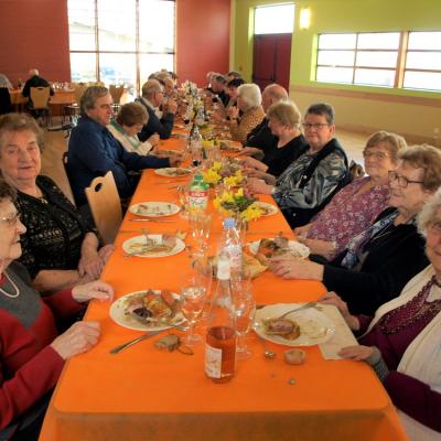 Repas des ainés le 08 mars 2020.