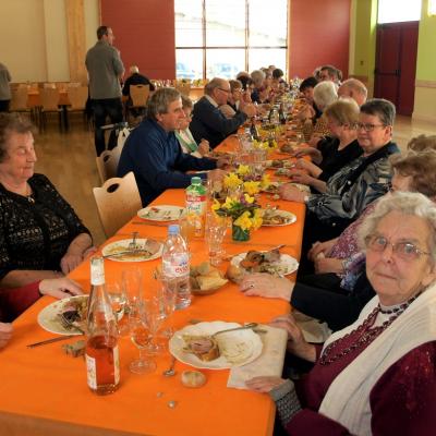 Repas des ainés le 08 mars 2020.