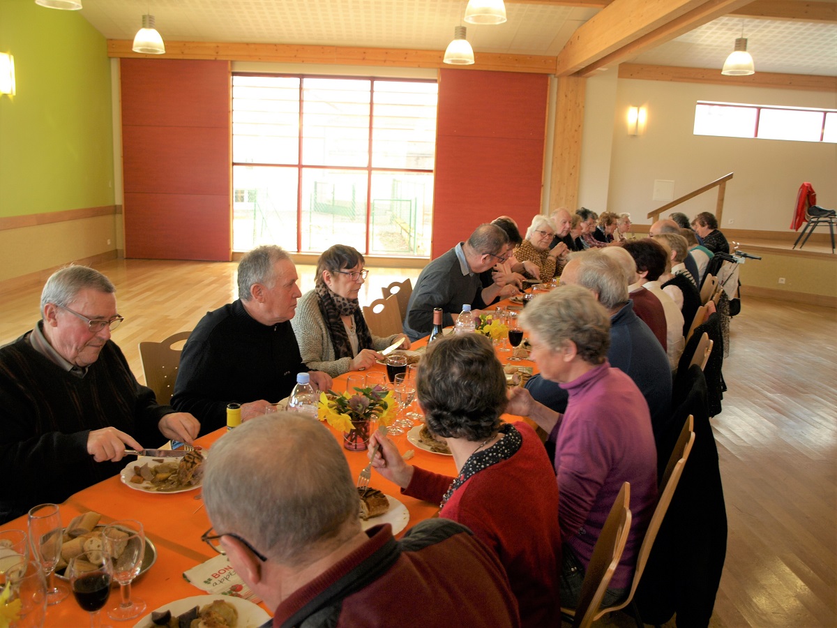 Repas des ainés le 08 mars 2020.