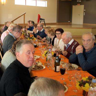 Repas des ainés le 08 mars 2020.