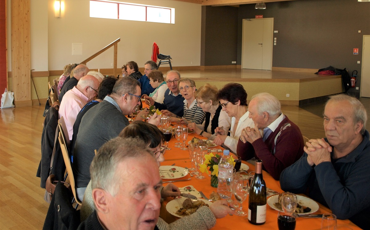 Repas des ainés le 08 mars 2020.