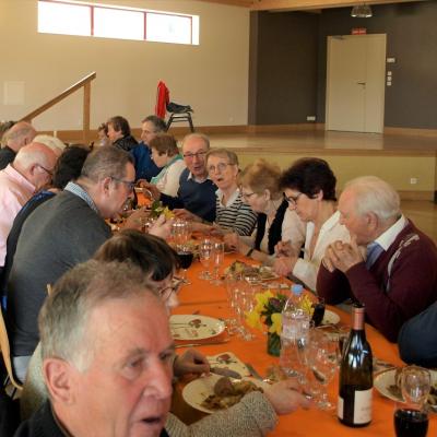 Repas des ainés le 08 mars 2020.